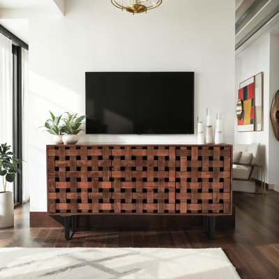 Wade Logan® Wade Logan Branstetter Solid Wood Accent Cabinet with